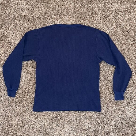 Men’s Big Yank Blue Long Underwear Top - Picture 2 of 3